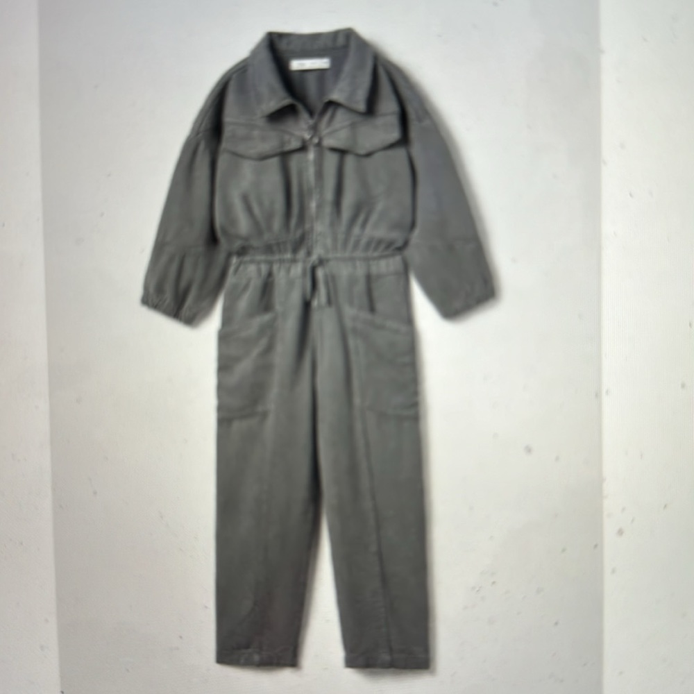 Zara Girls Utility Jumpsuit